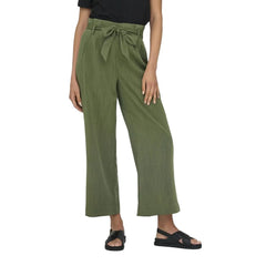 Only Green Viscose Pant - IT40|S - Trousers