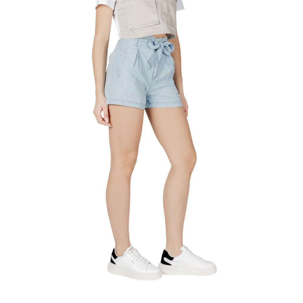 Only Light Blue Lyocell Short - IT38|XS - Short Trousers