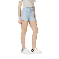Only Light Blue Lyocell Short - IT38|XS - Short Trousers