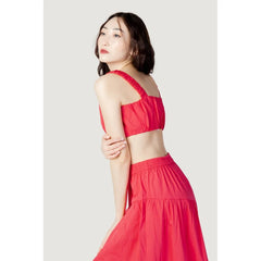 Only Orange Cotton Top - IT42|M - Tank Tops