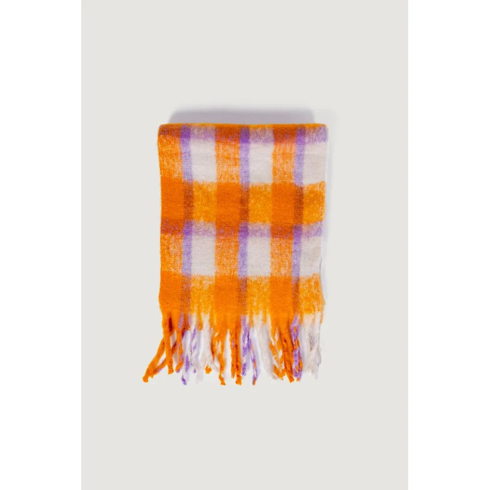Only Orange Polyester Scarf - One Size - Scarves & Shawls