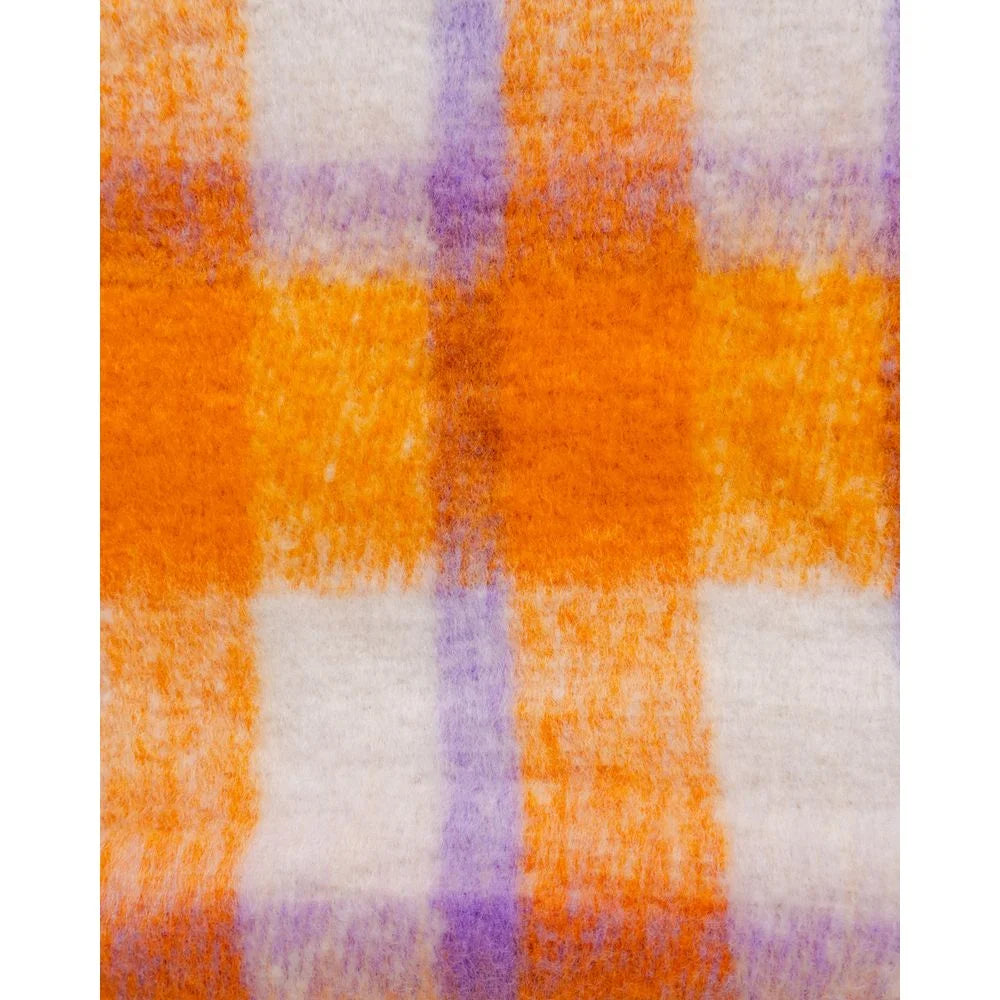 Only Orange Polyester Scarf - One Size - Scarves & Shawls