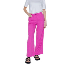 Only Pink Linen Pant - M/32 - Trousers