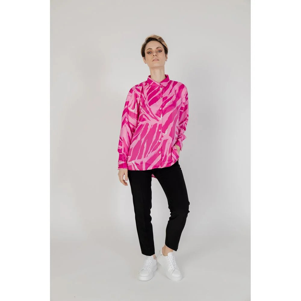 Only Pink Polyester Shirt - Shirts