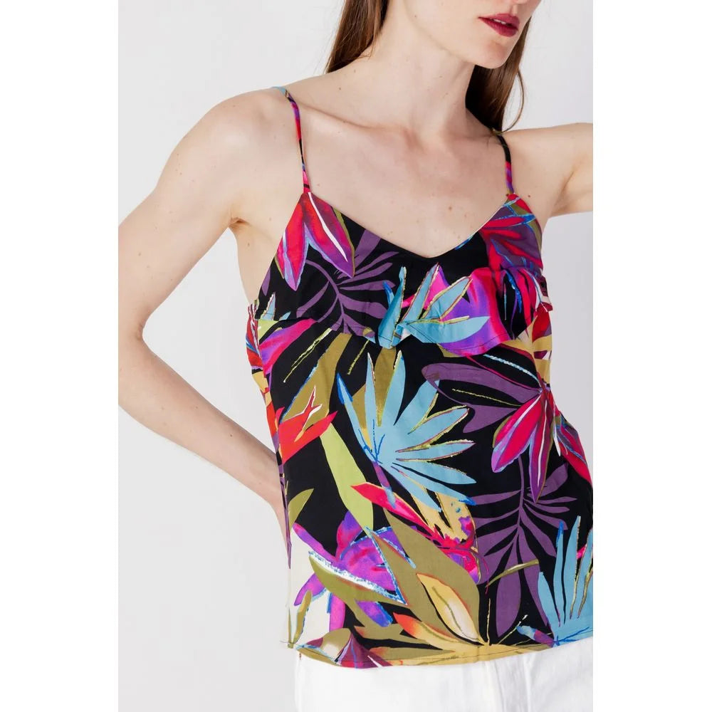 Only Pink Viscose Tank Top - IT42|M - Tank Tops