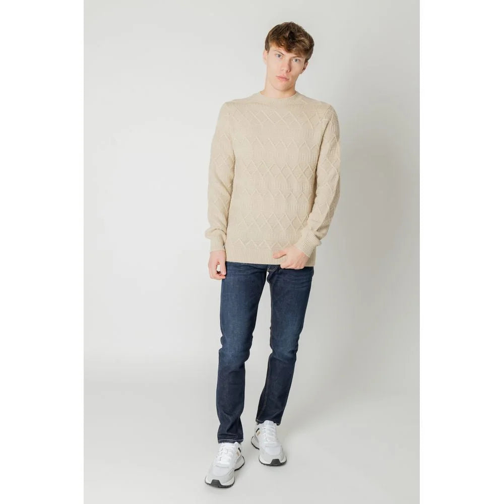 Only & Sons Beige Marabou Sweater
