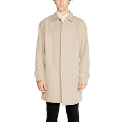 Only & Sons Beige Polyester Trench Coat - IT54 | XXL