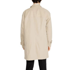 Only & Sons Beige Polyester Trench Coat - IT54 | XXL