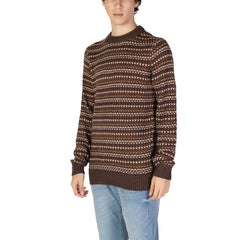 Only & Sons Brown Cotton Sweater - Sweaters