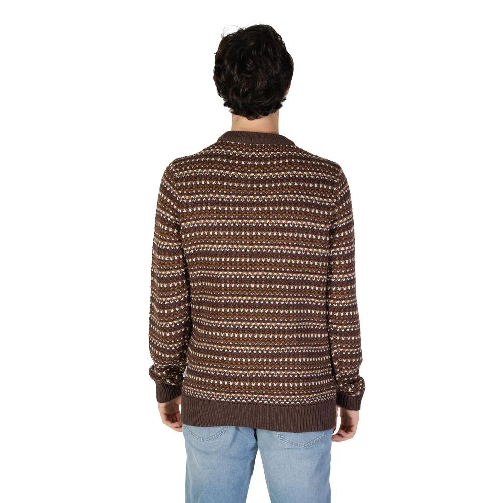 Only & Sons Brown Cotton Sweater - Sweaters