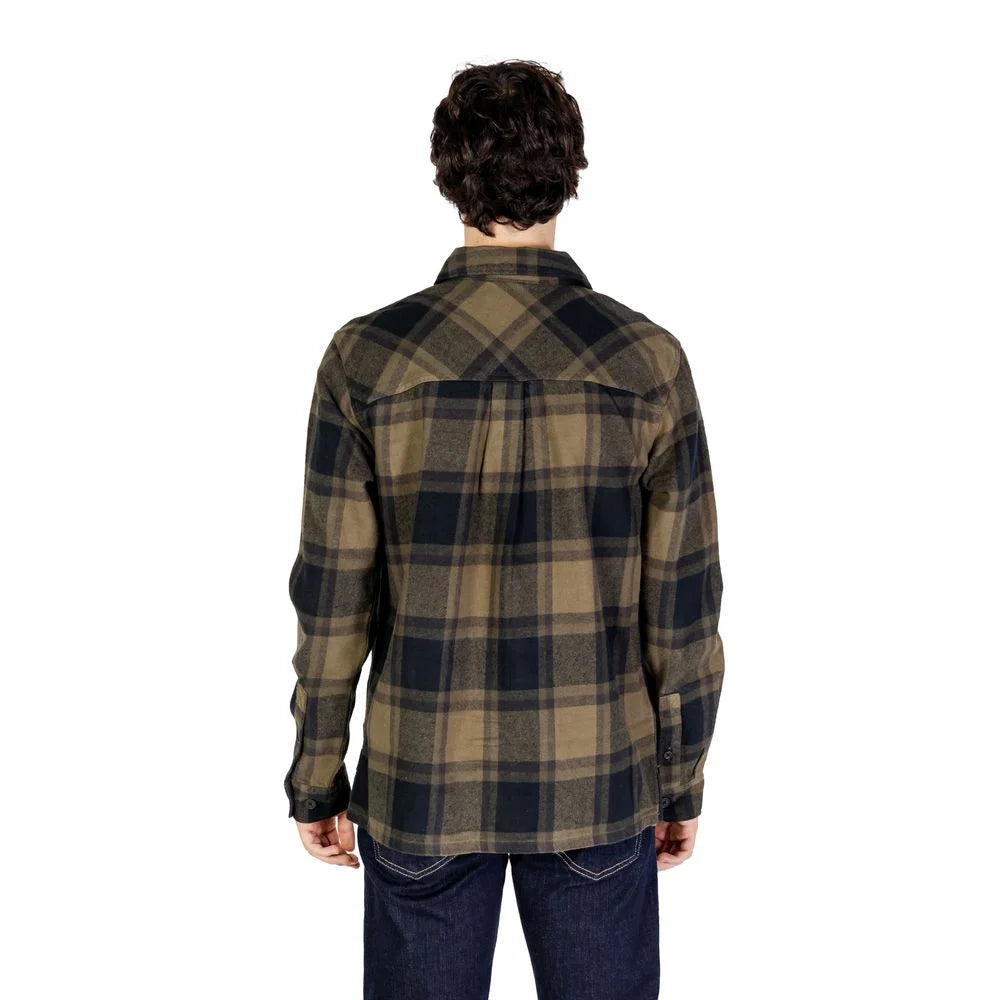 Only & Sons Green Cotton Shirt - Overshirts