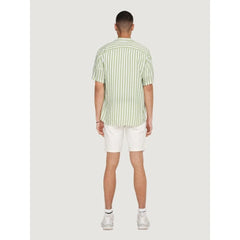 Only & Sons Green Viscose Shortsleeve - IT44 | S - Shirts