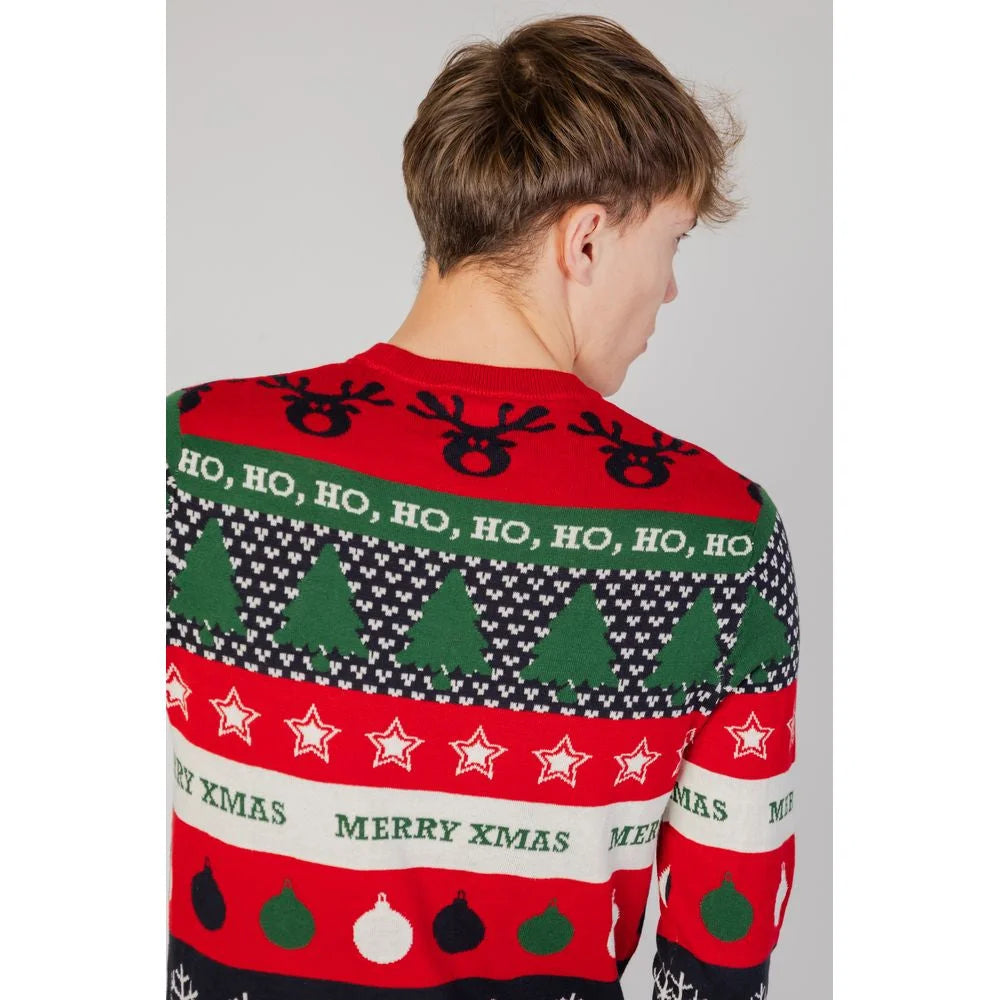 Only & Sons Red Cotton Sportswear - IT44 | S - Sweaters