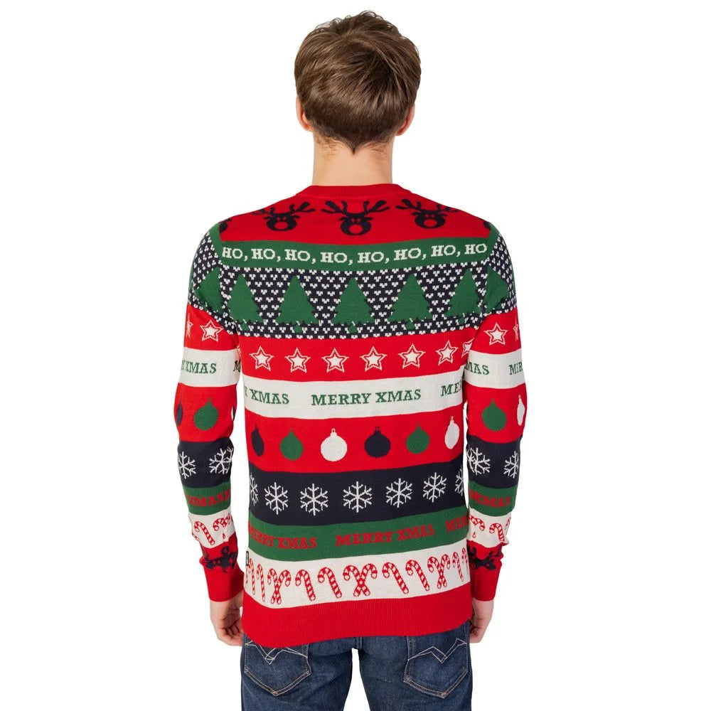 Only & Sons Red Cotton Sportswear - IT44 | S - Sweaters