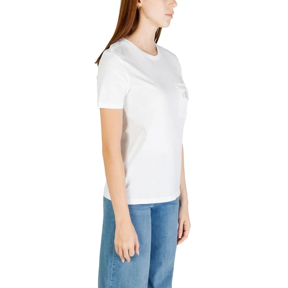 Only White Organic Cotton T-Shirt - IT42|M - T-Shirts