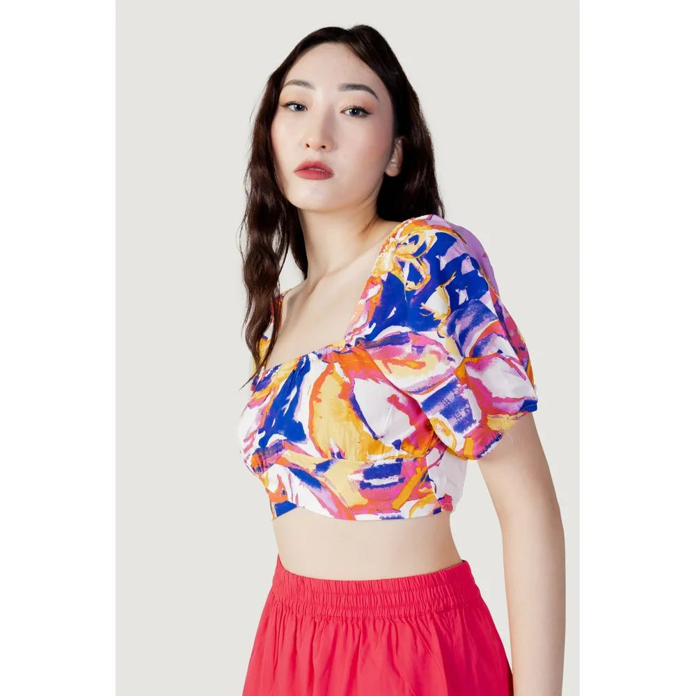 Only Yellow Viscose Top - Blouses