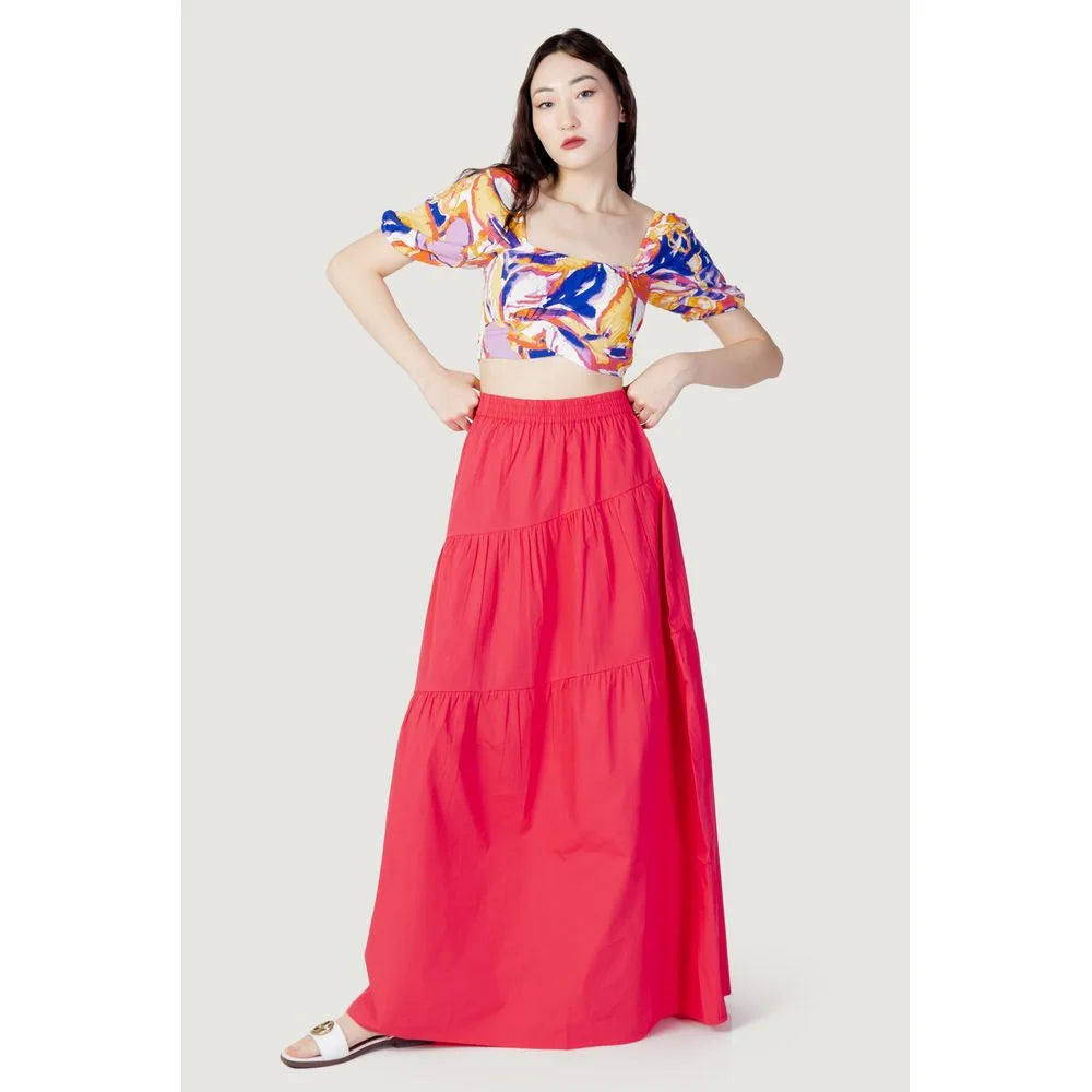 Only Yellow Viscose Top - Blouses