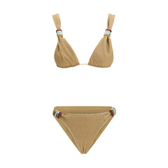 Oséree Gold Polyamide Bikini