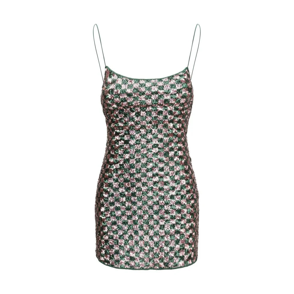 Oséree Multicolor Polyester Cocktail Dress - L
