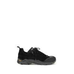 Our Legacy Black Calf Leather Bos Taurus Athletic Sneakers