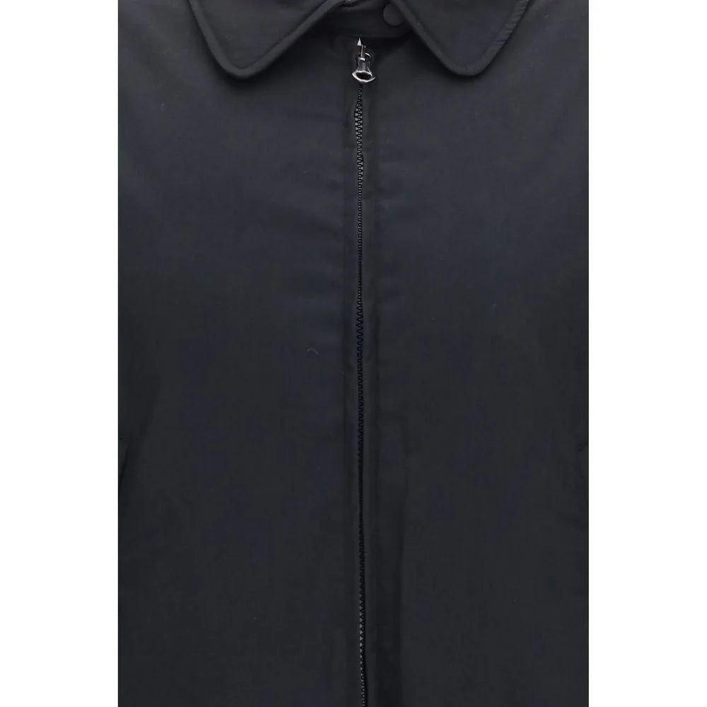 Our Legacy Black Cotton Full-Length Jacket