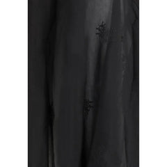 Our Legacy Black Lyocell Long Skirt