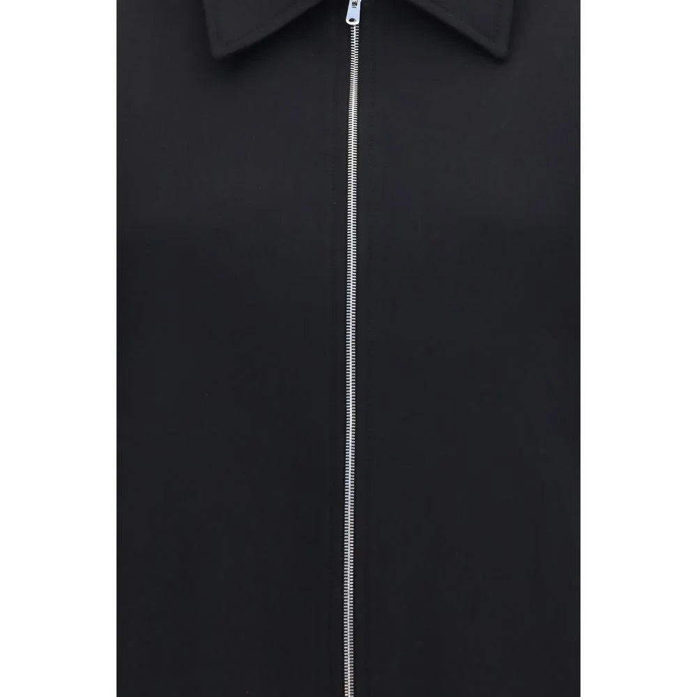 Our Legacy Black Wool Oves Aries Full-Length Jacket