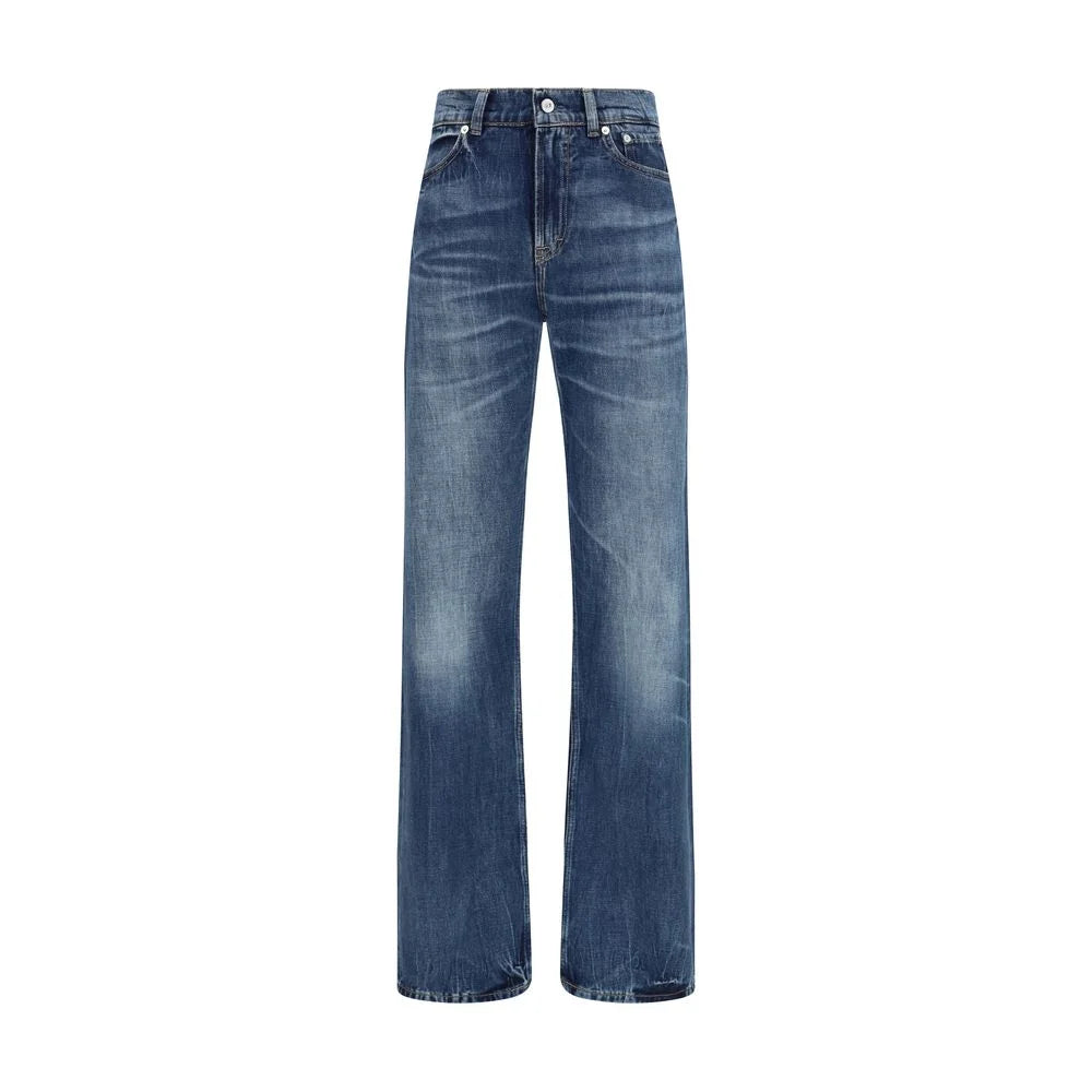 Our Legacy Blue Cotton Bootcut Jeans - W29