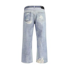 Our Legacy Blue Cotton Relaxed Fit Jeans