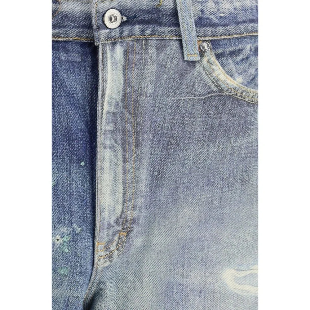 Our Legacy Blue Cotton Relaxed Fit Jeans - IT40 | M