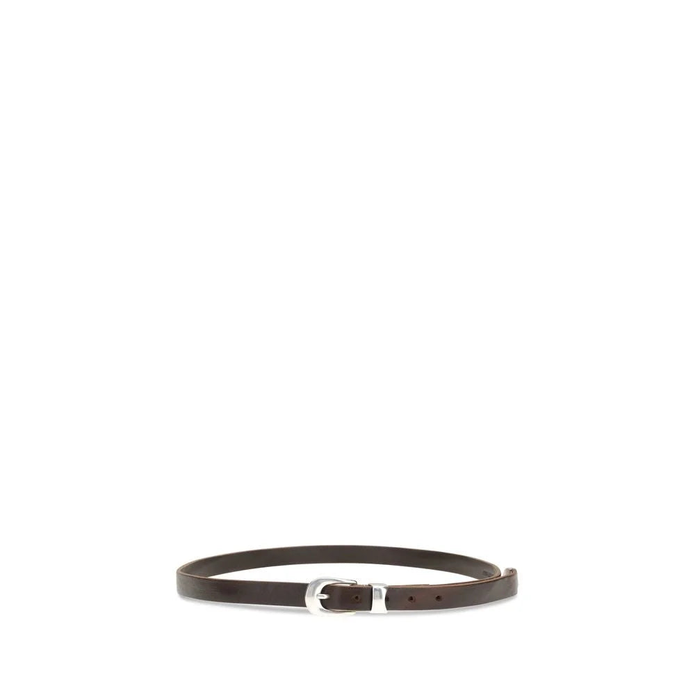 Our Legacy Brown Calf Leather Bos Taurus Regular Belt