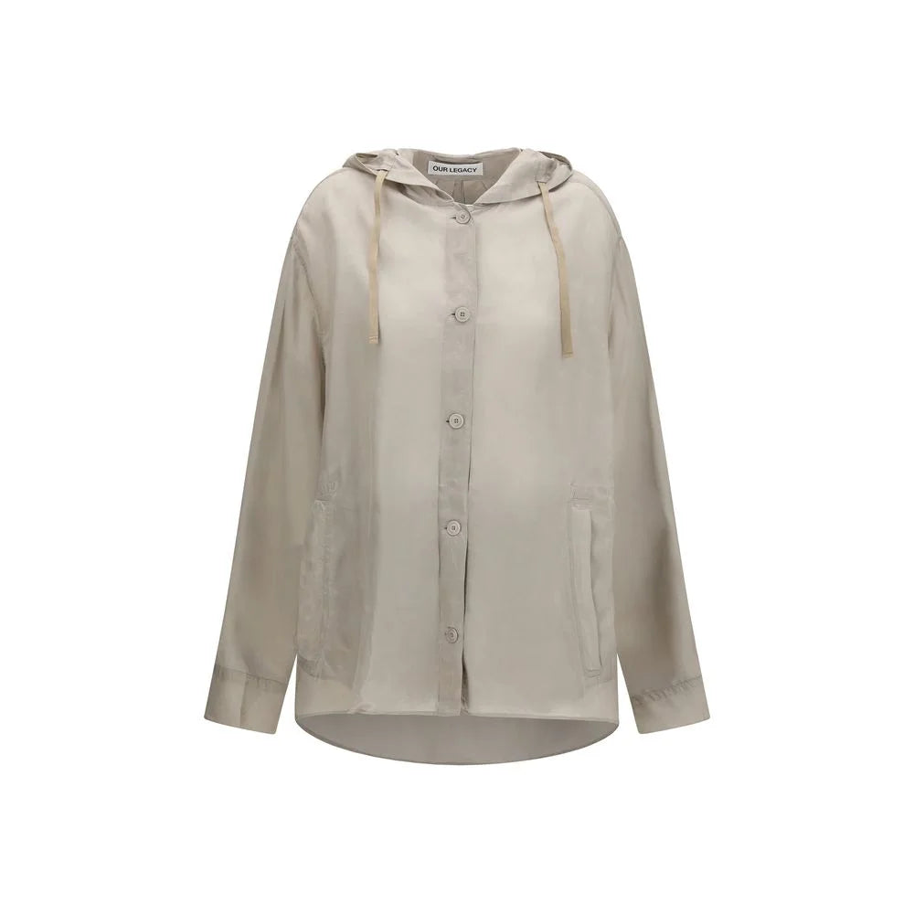 Our Legacy Gray Copper Shell Jacket