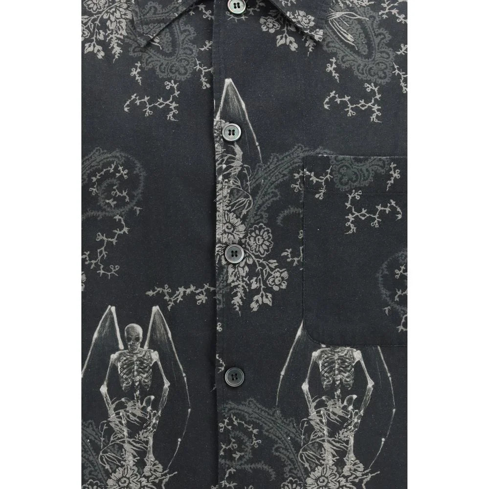Chemise à motifs en coton gris Our Legacy - Chemises