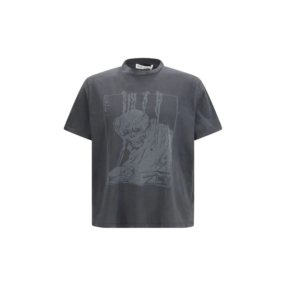 Our Legacy Gray Cotton T-Shirt - T-Shirts