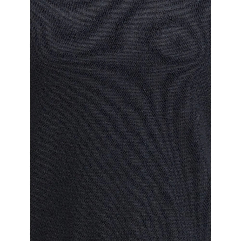 Our Legacy True Roundneck in Off Black Rustic Merino - Sweaters