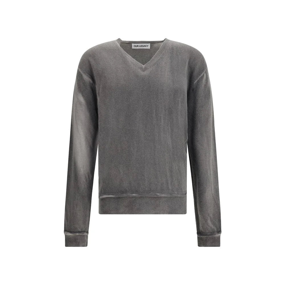 Our Legacy V neck Grey Sweater - IT52 | XL
