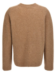 P.A.R.O.S.H. Beige Cashmere Cardigan - L