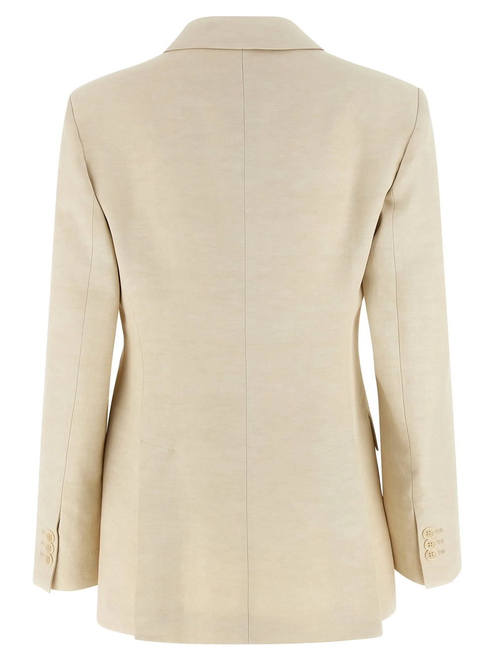 P.A.R.O.S.H. Beige Viscose Blazer - XL