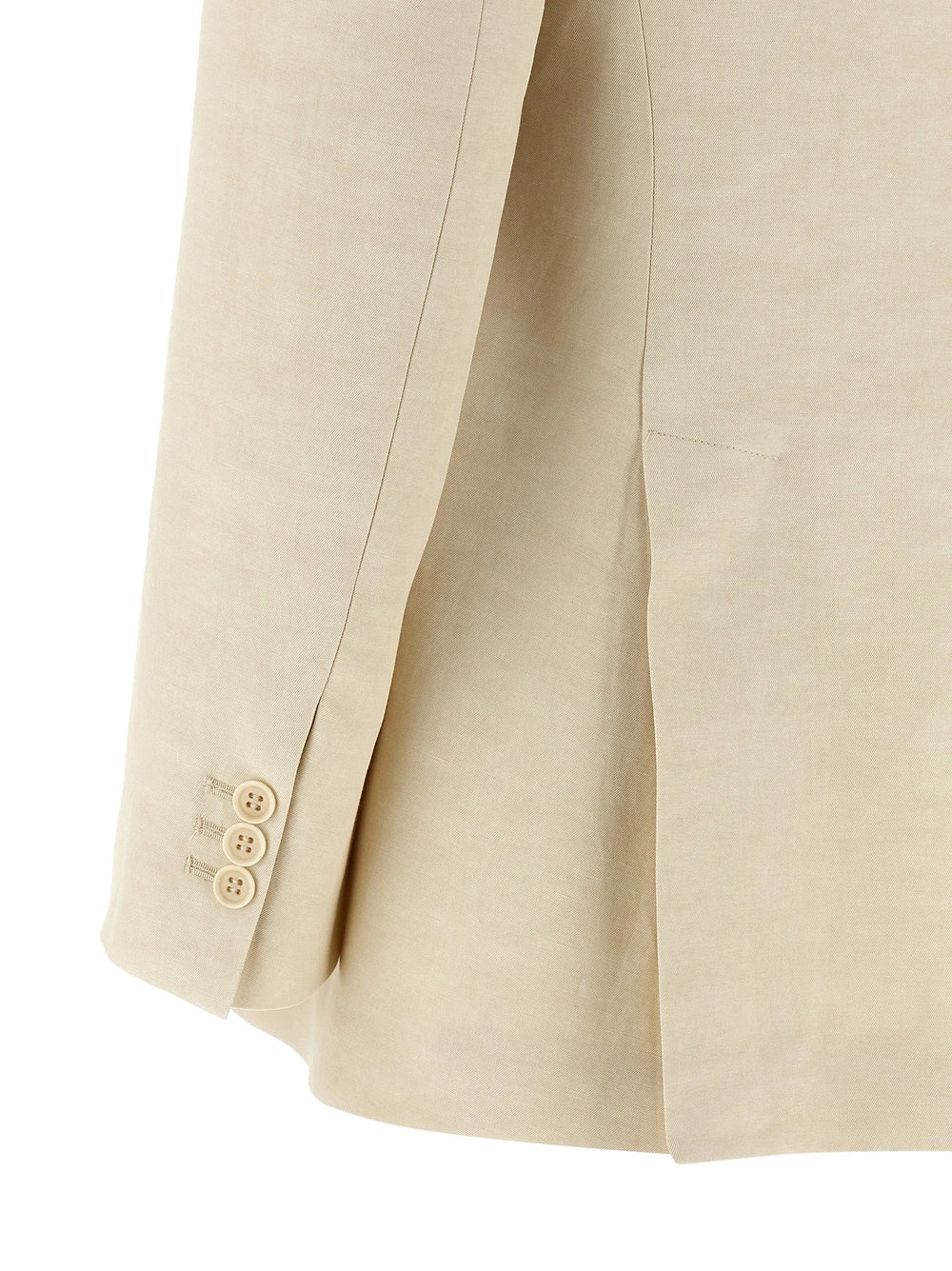 P.A.R.O.S.H. Beige Viscose Blazer - XL