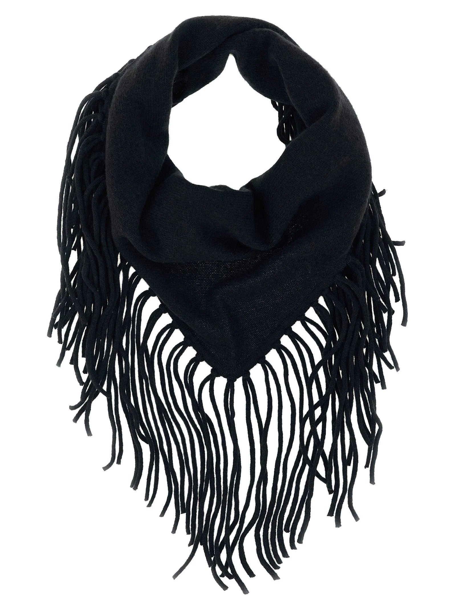 P.A.R.O.S.H. Black Cashmere Scarf