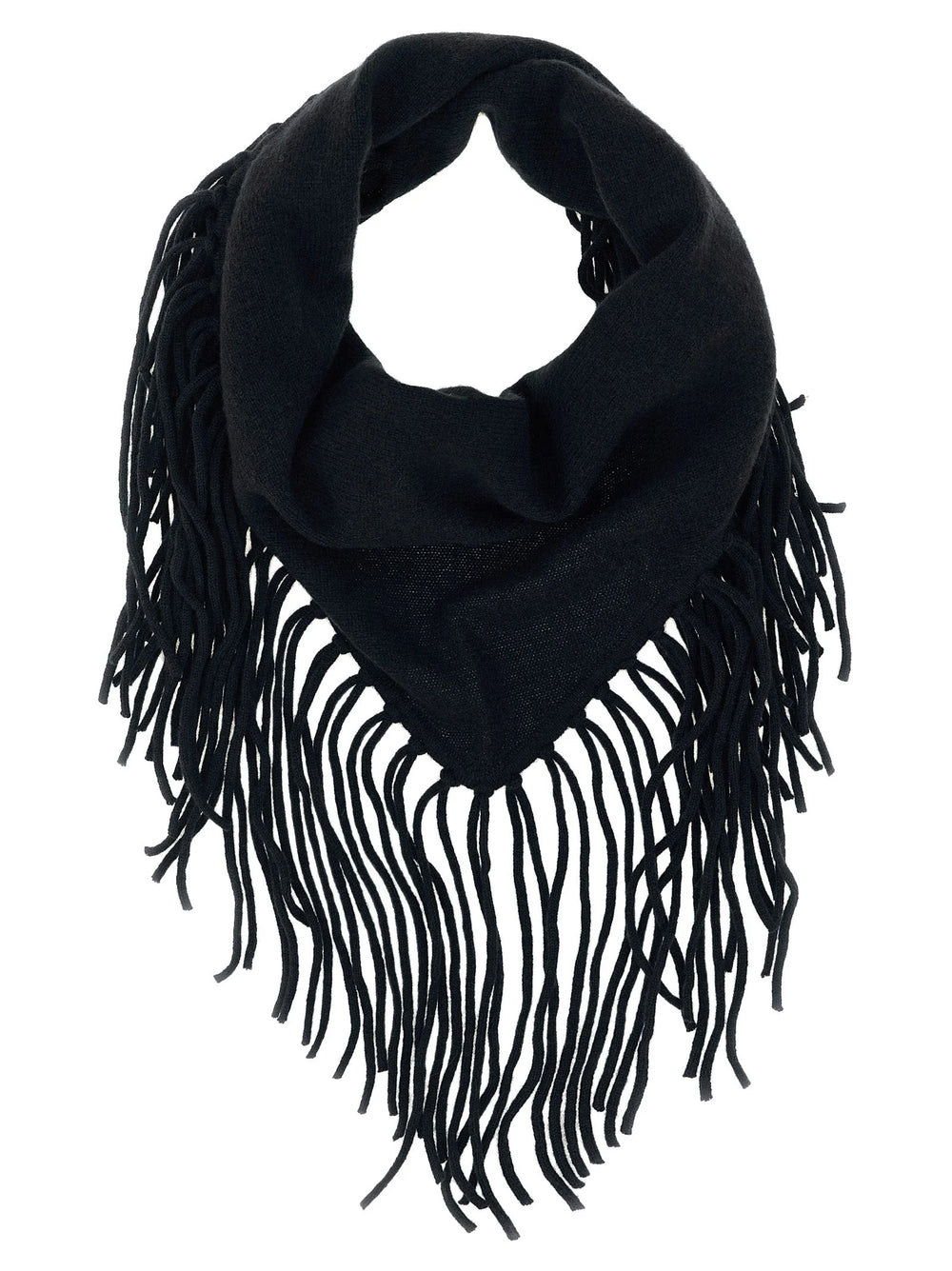 P.A.R.O.S.H. Black Cashmere Scarf