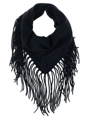 P.A.R.O.S.H. Black Cashmere Scarf