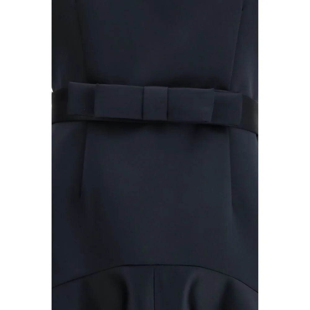 P.A.R.O.S.H. Blue Polyester Casual Dress