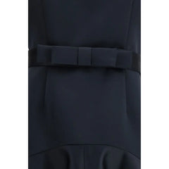 P.A.R.O.S.H. Blue Polyester Casual Dress