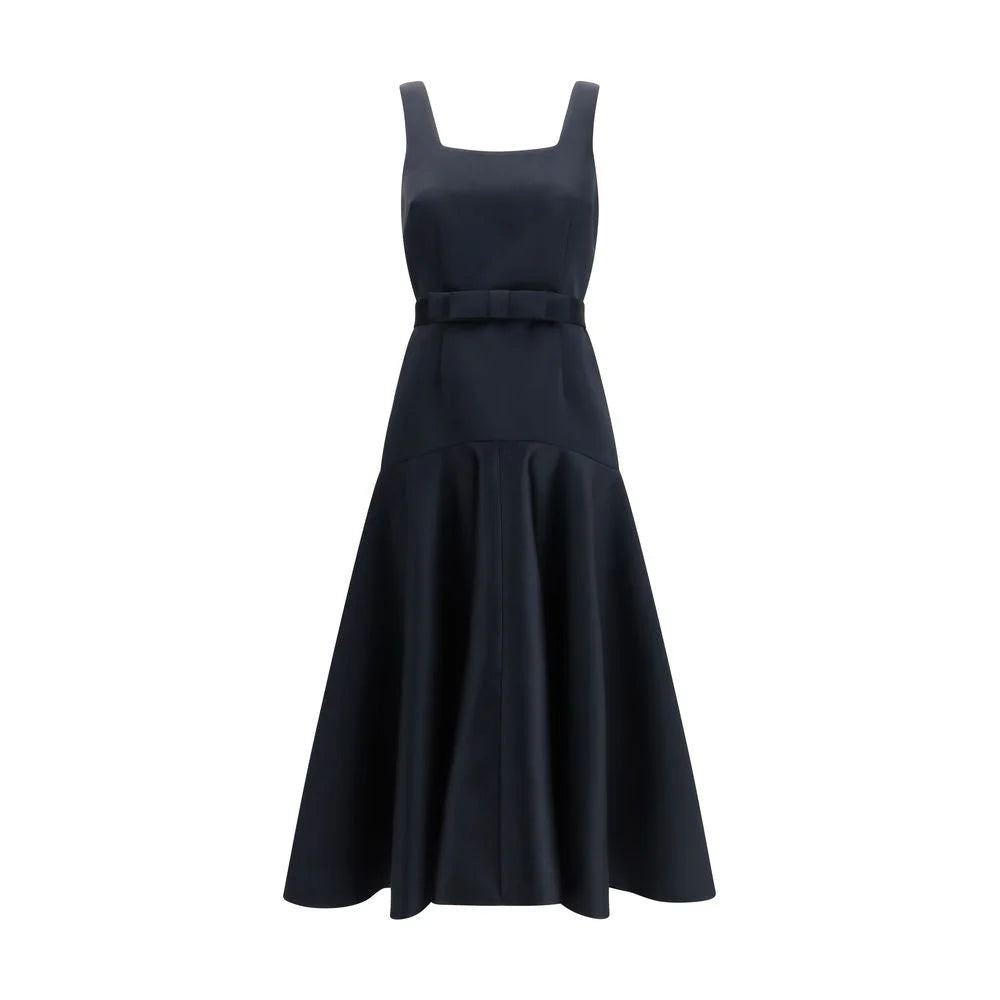 P.A.R.O.S.H. Blue Polyester Casual Dress - M