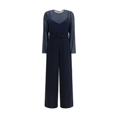 P.A.R.O.S.H. Blue Polyester Rompers