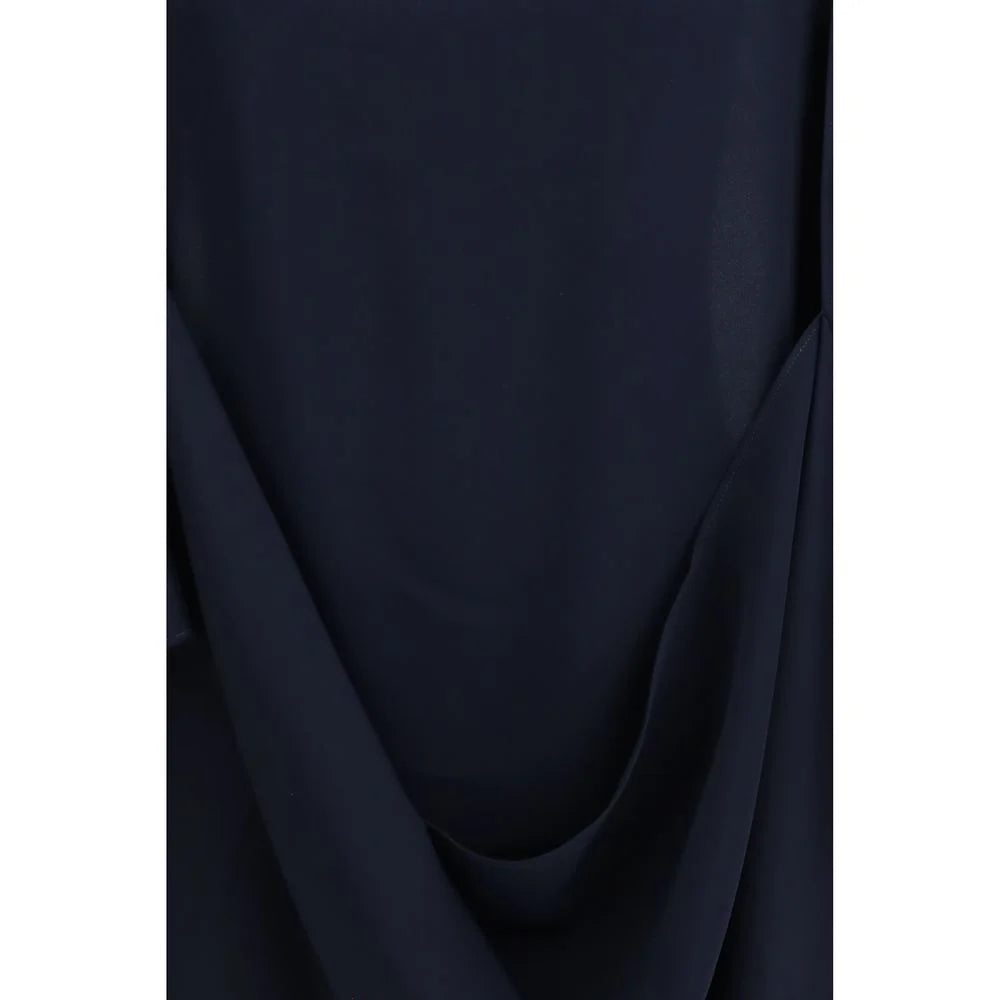 P.A.R.O.S.H. Blue Polyester Sweatshirt - One Size