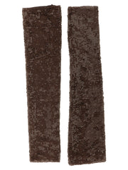 P.A.R.O.S.H. Brown Polyamide Gloves