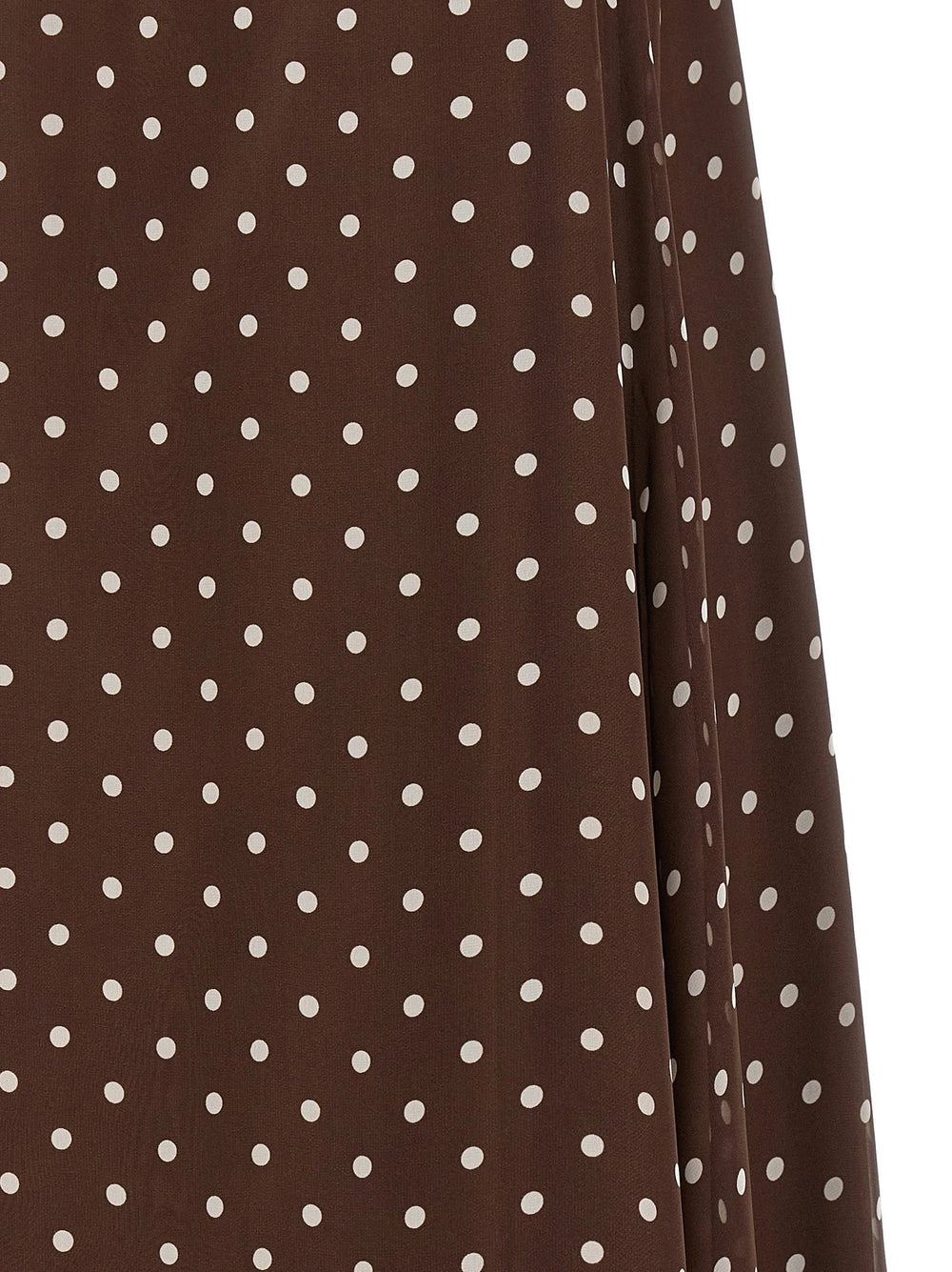 P.A.R.O.S.H. Brown Polyester Long Dress - L