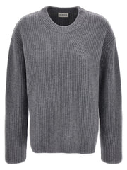 P.A.R.O.S.H. Gray Cashmere Cardigan - L